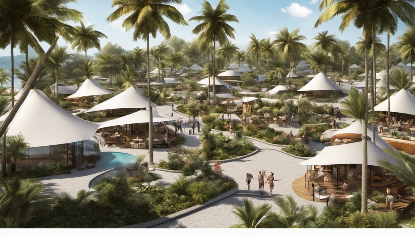 Sustainable Tropical Village of the Future