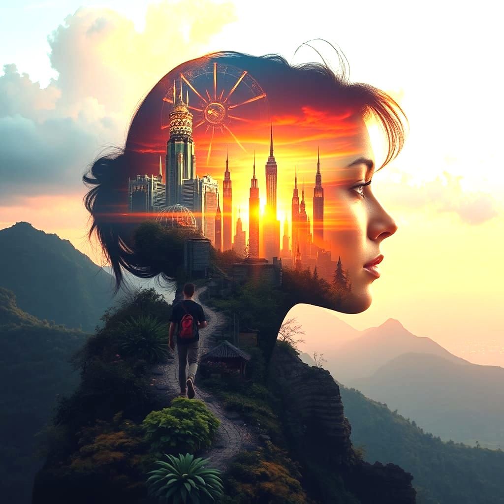 Mindscapes of a Thriving Futuristic City