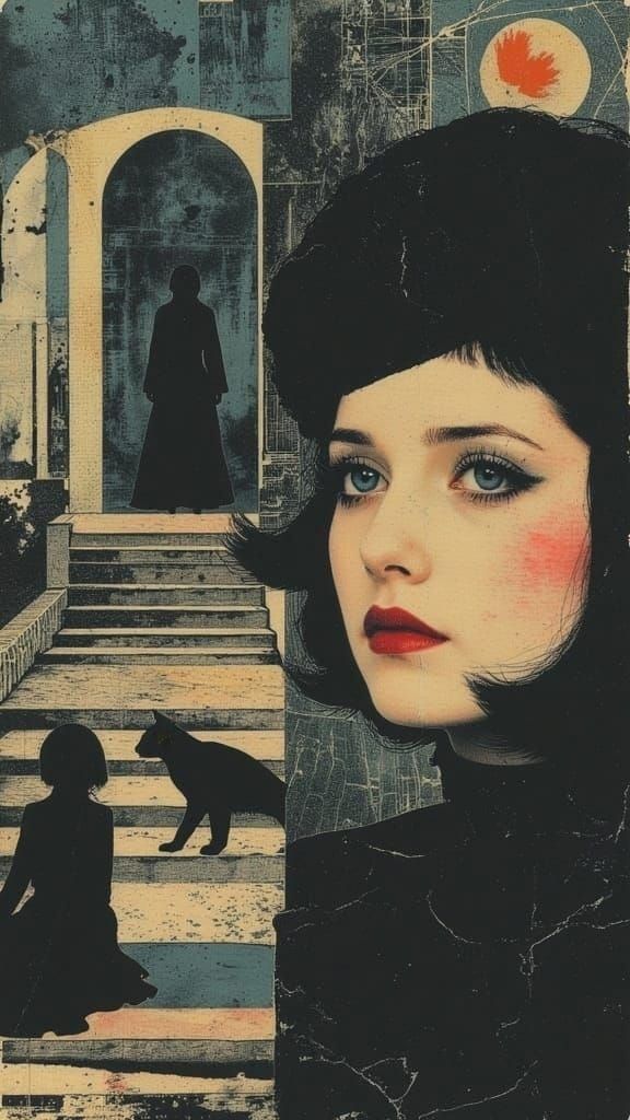 Dreamy Goddess Ascends Stairway of Dreams