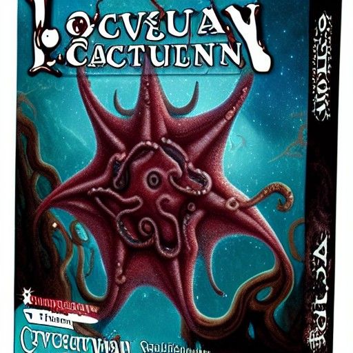 Lovecraftian Star Spawn: Cosmic Horror Art