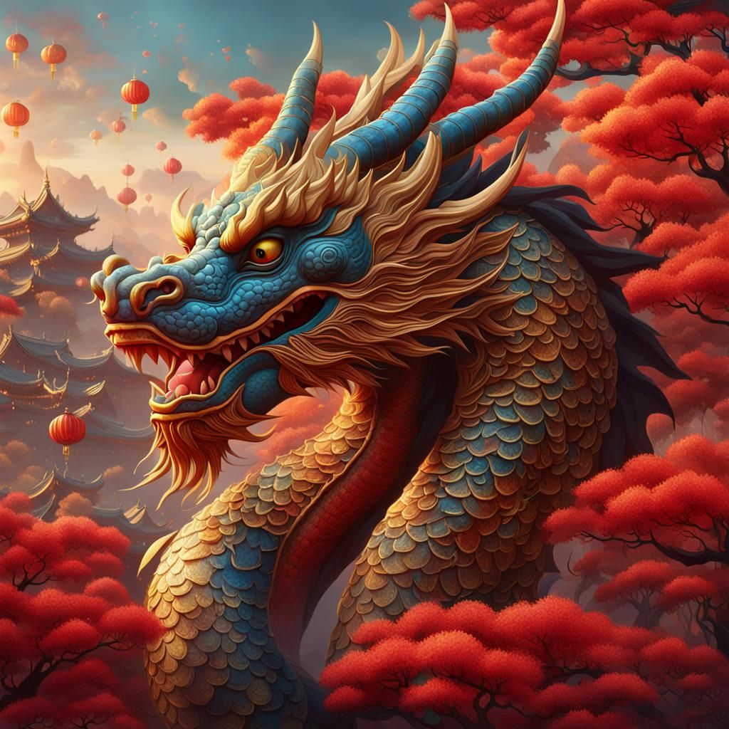 Farewell to the Rabbit: Chinese New Year Dragon