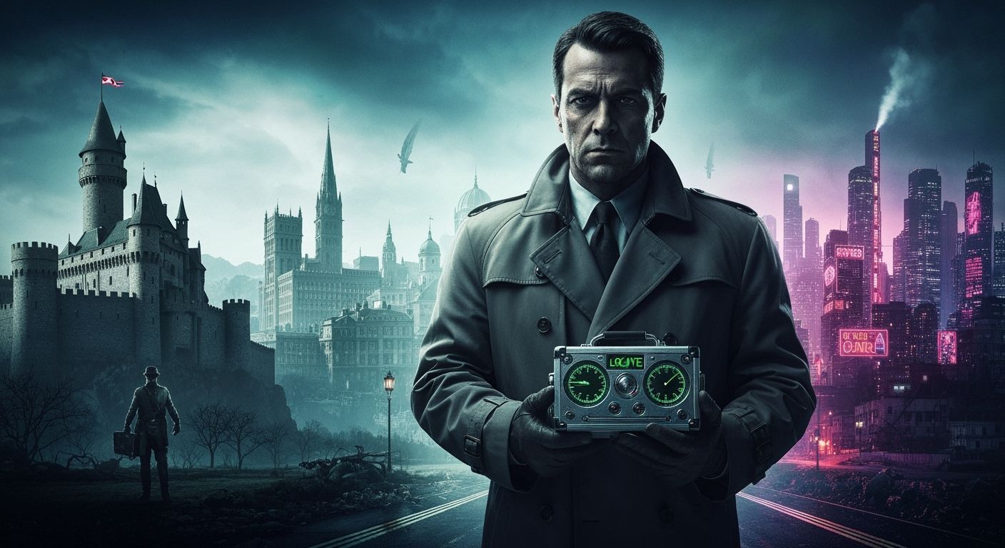 Time-Traveling Detective in Fractured Timeline, Film Noir