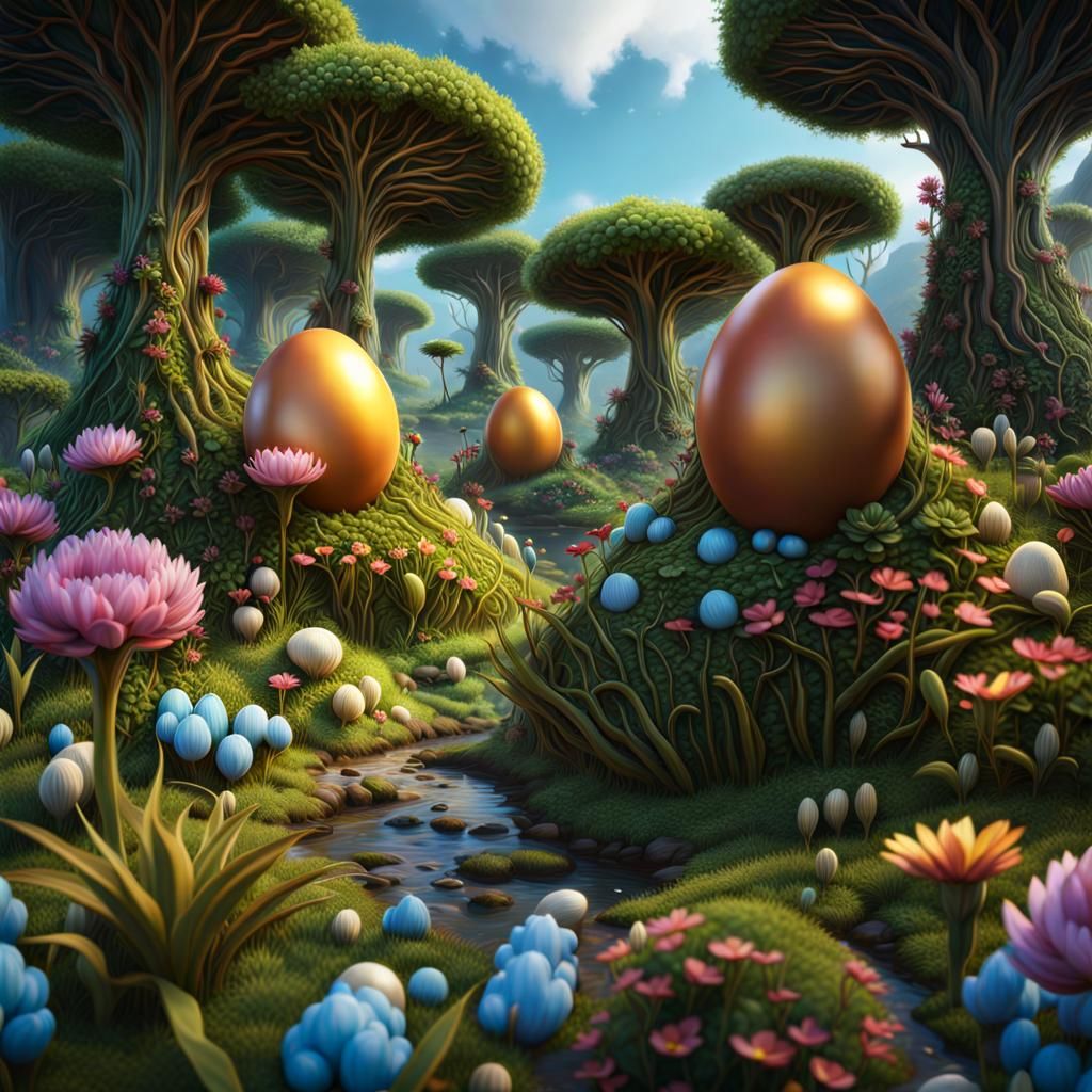 Egg plants have become somewhat magical over the years