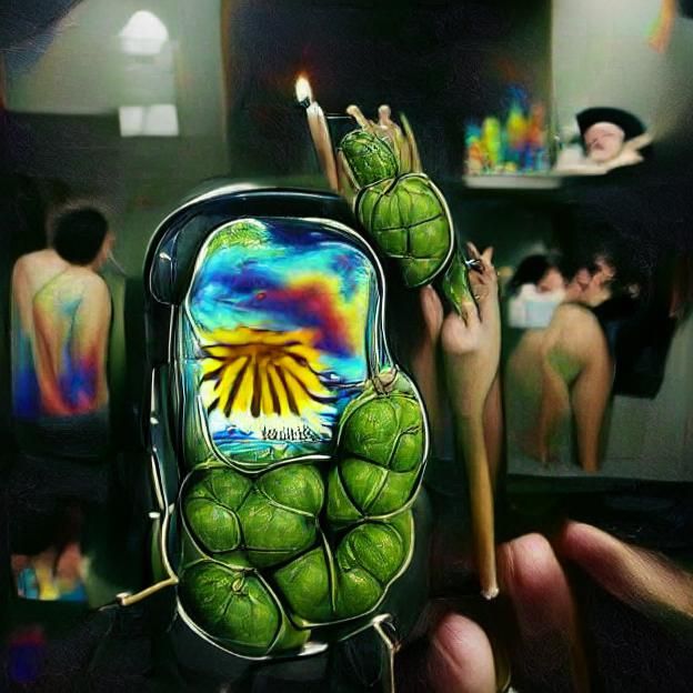 AI Interpretation of Sublime Concept