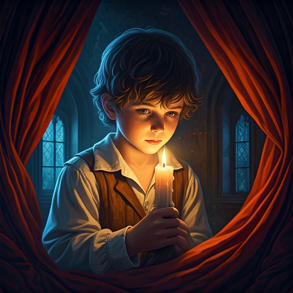 Boy with Candle
