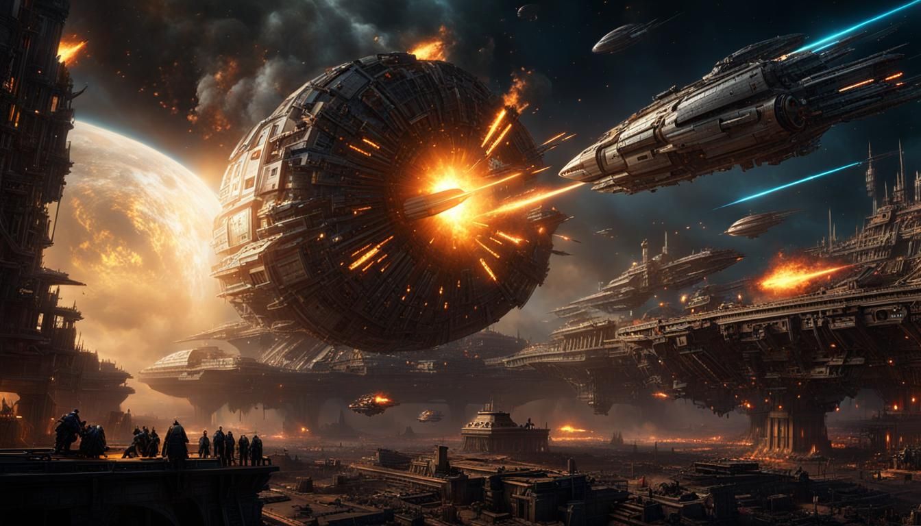 intergalactic warfare