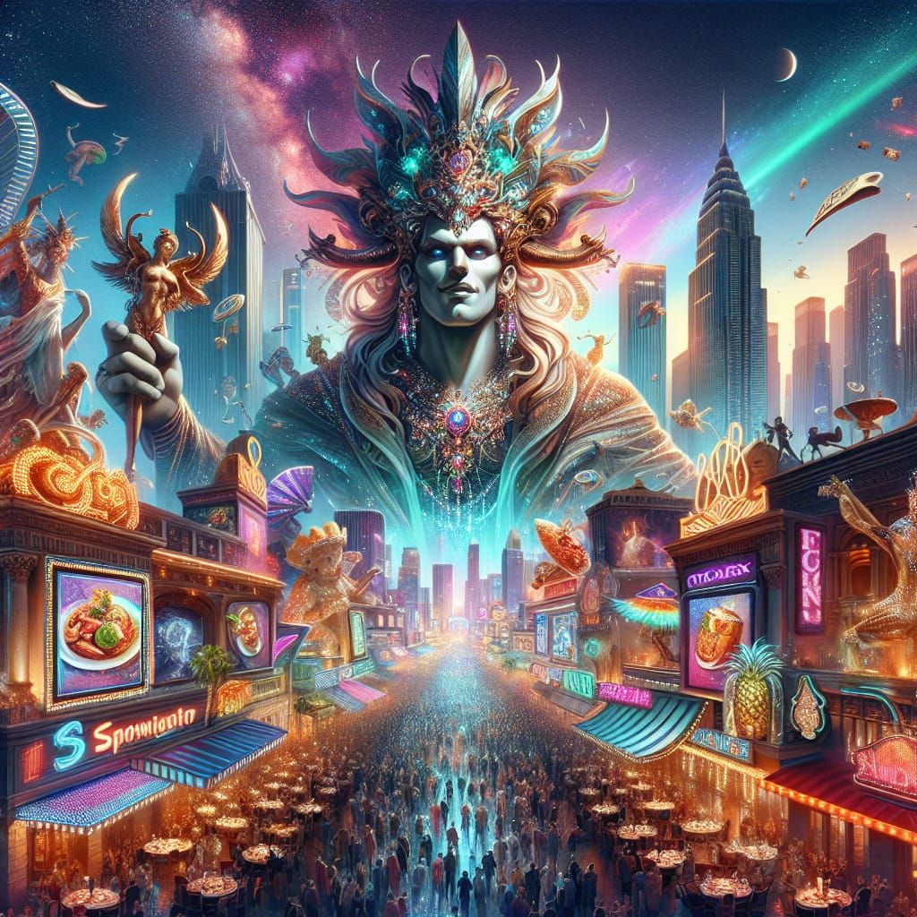 Adephagia: Mythological Figure of Excess in Las Vegas