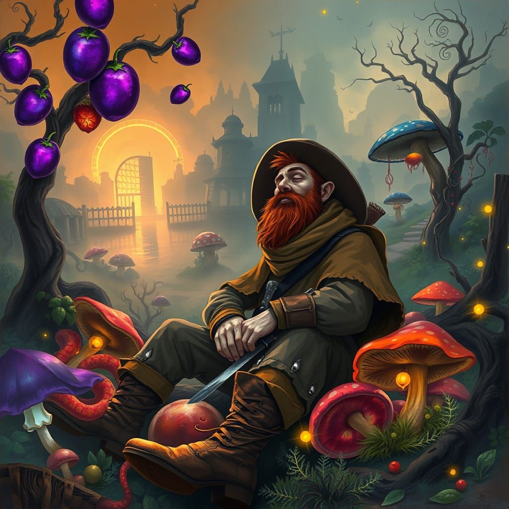 Rugged Texan in a Mutated Food Oasis