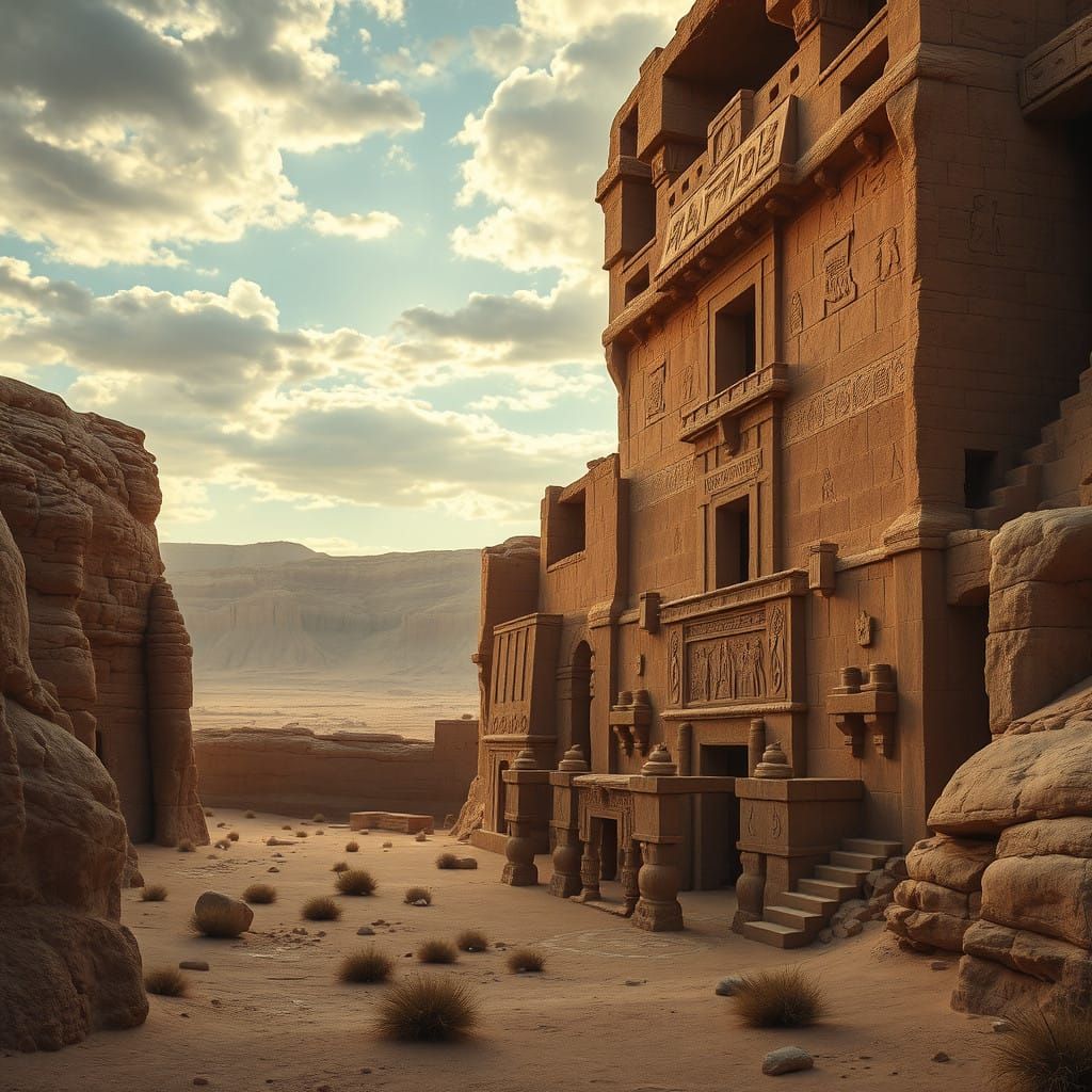 Ancient Chaco Canyon at its Cultural Peak