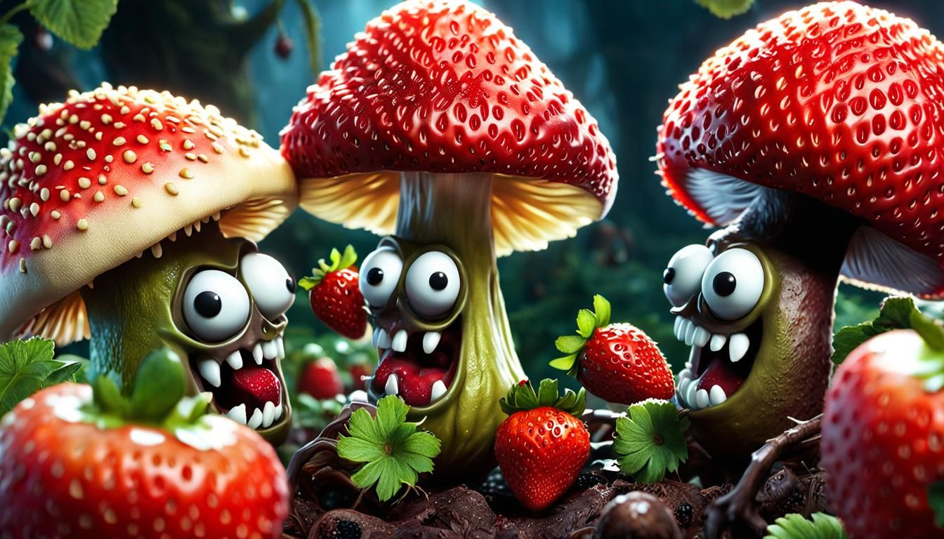 Zombie fruits series