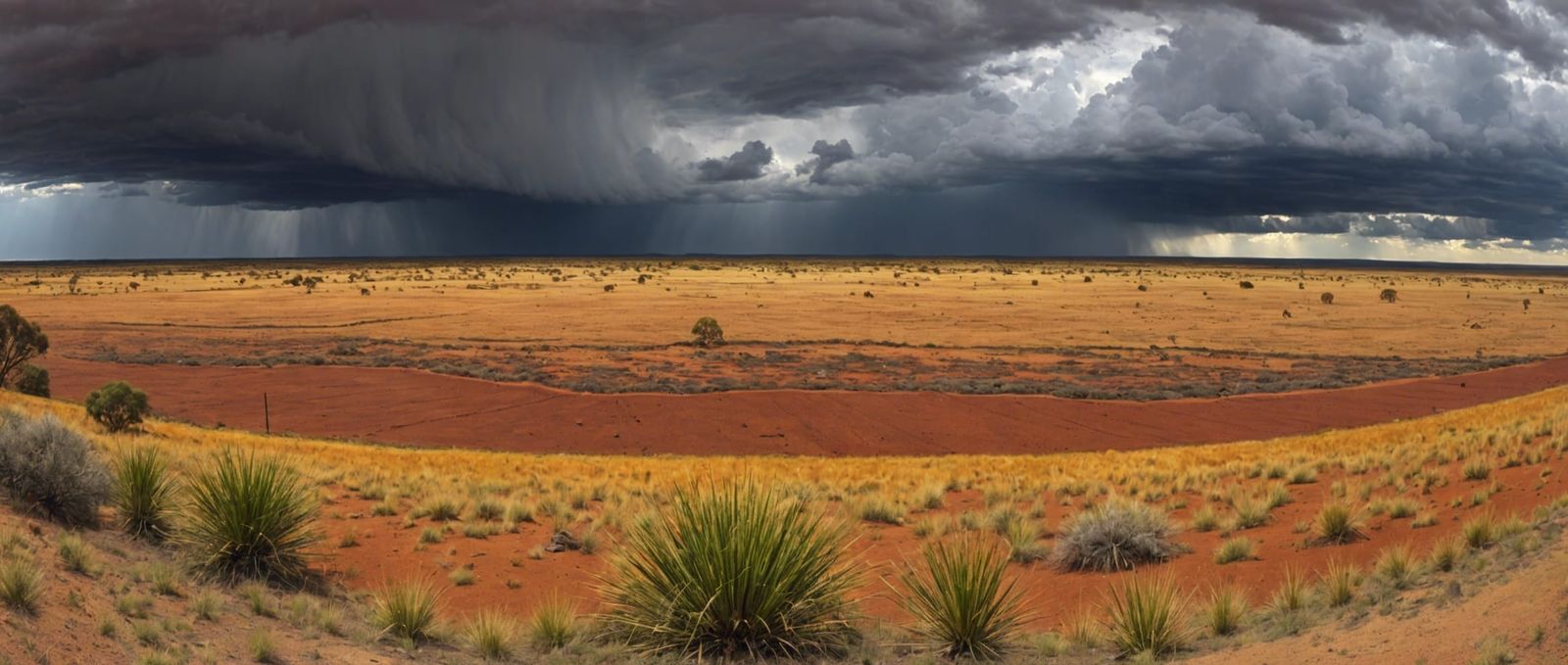 Australian Outback Dreamtime Spray Can Art