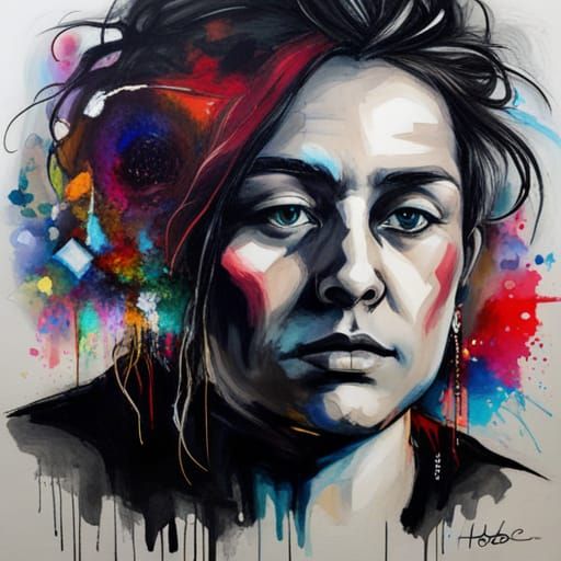 Hobo Chic Inspired Fashion Portrait