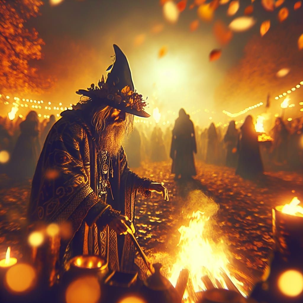Samhain bonfires