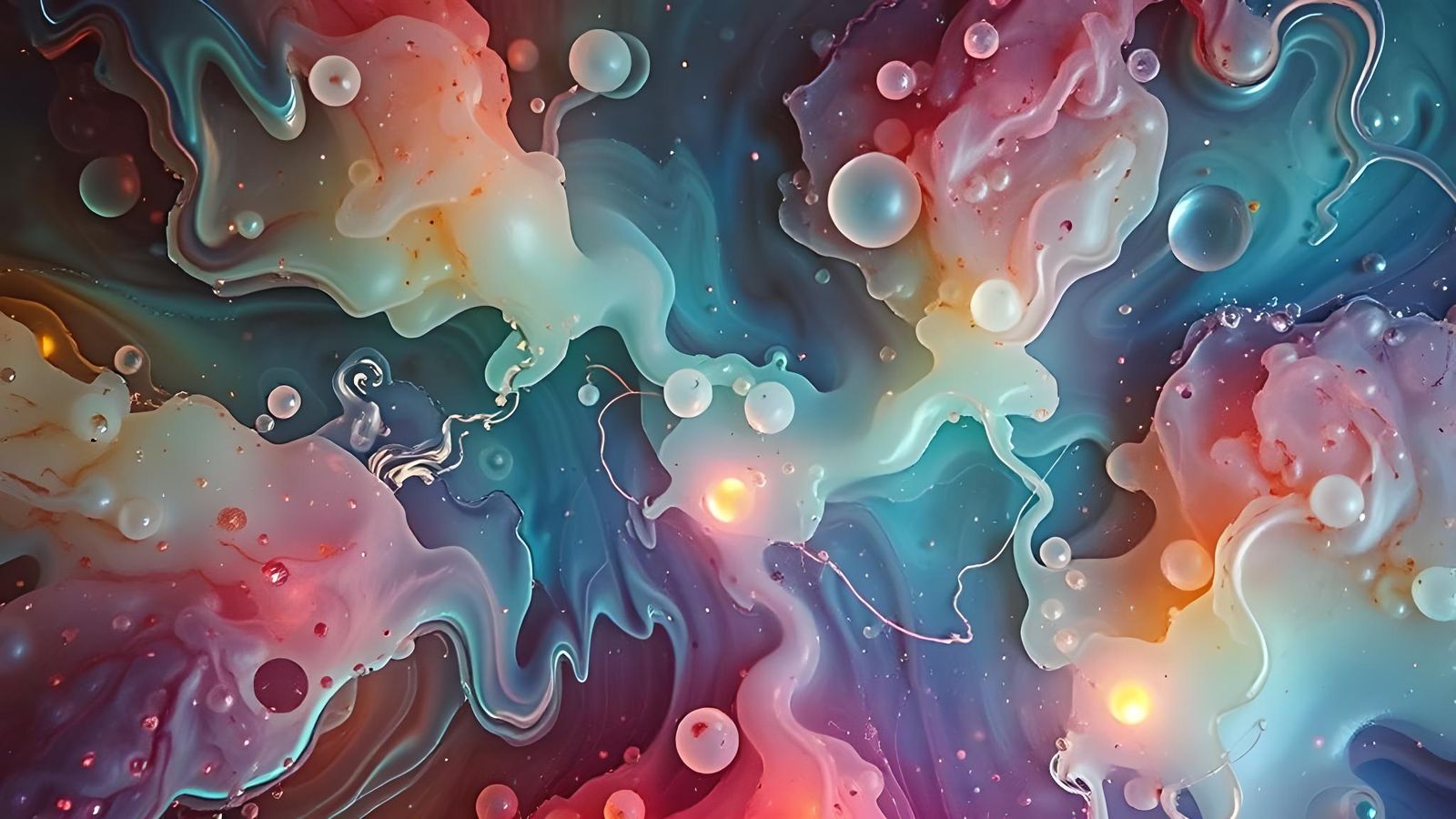 Birth of a Star: Translucent Maelstrom in Alcohol Ink