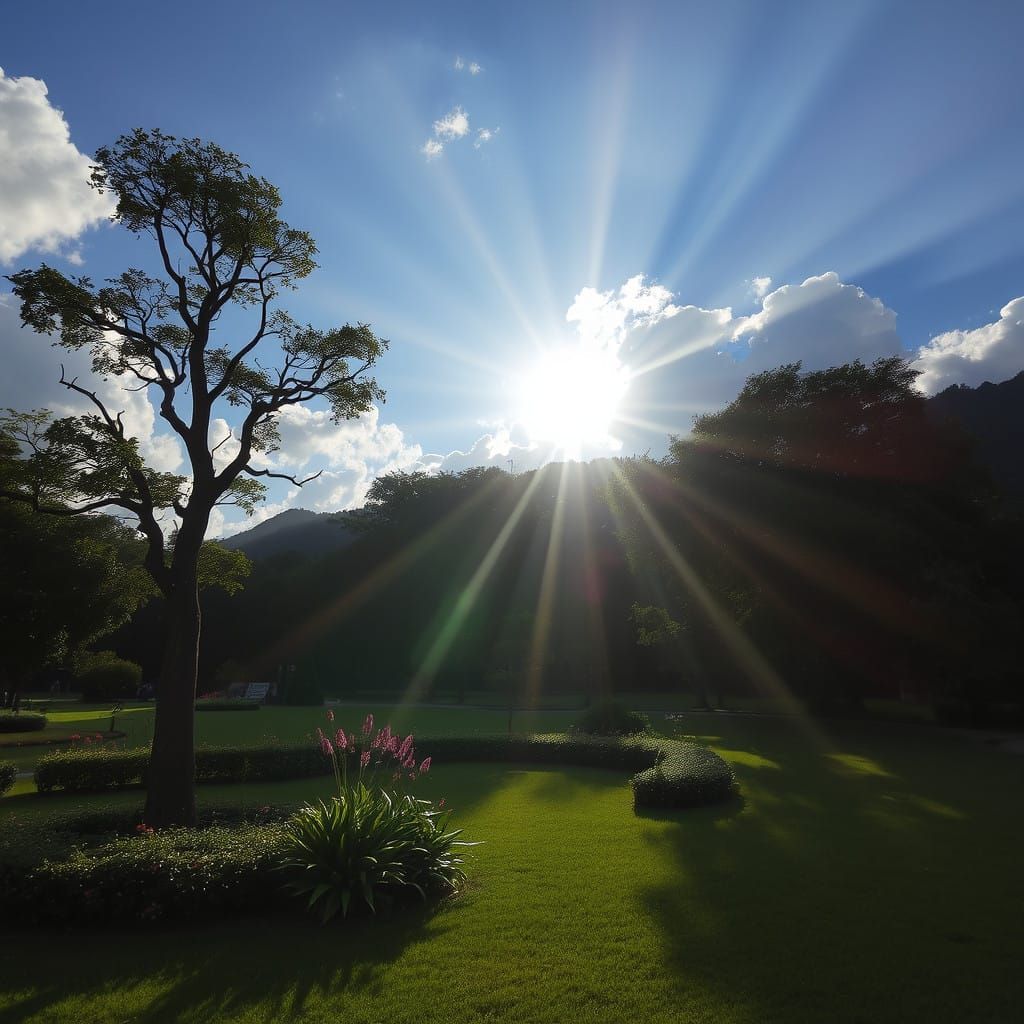 English Park in Thailand at Nong Nuch Park