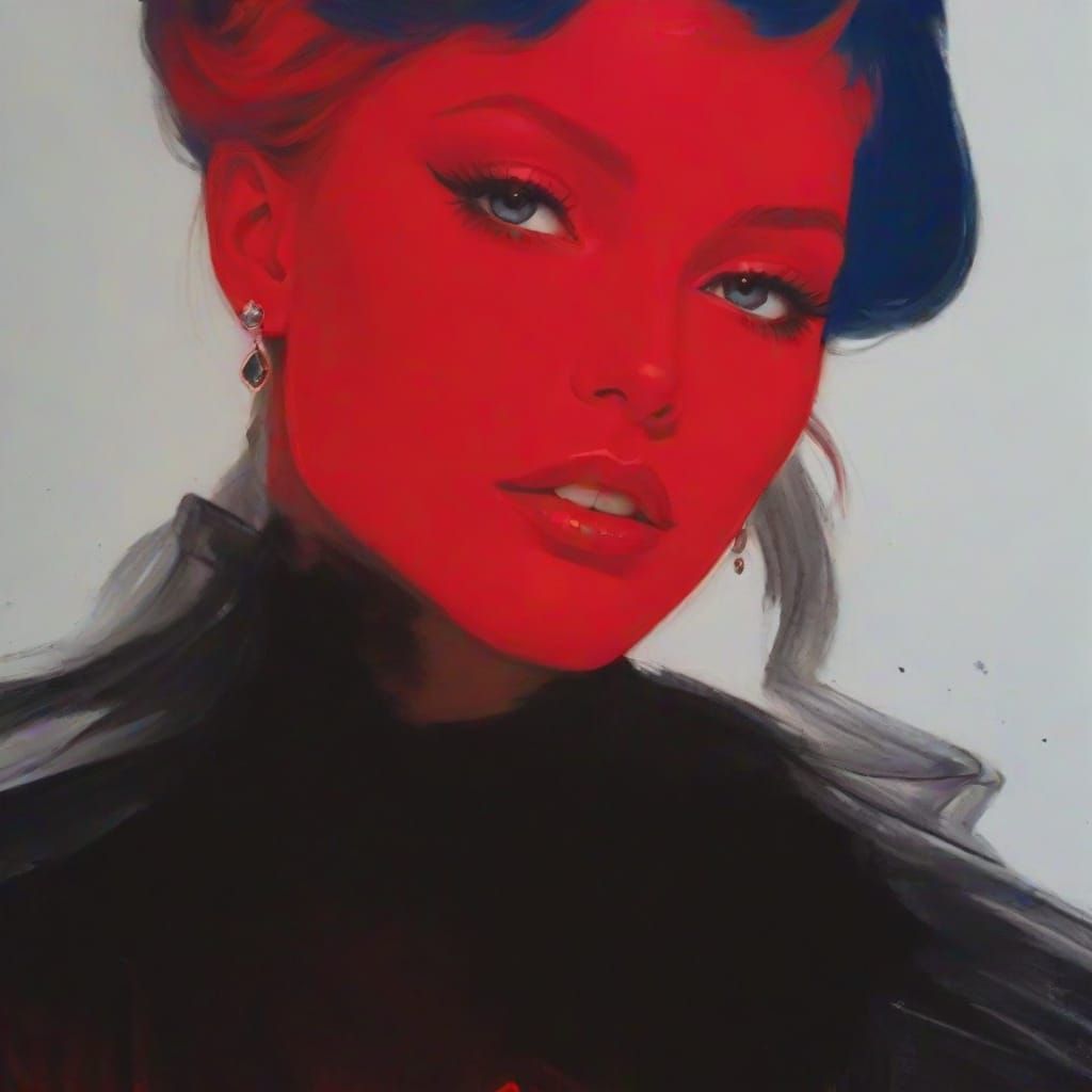 Vibrant Glass Screen Painting with Diamond Pointillé Techniq...