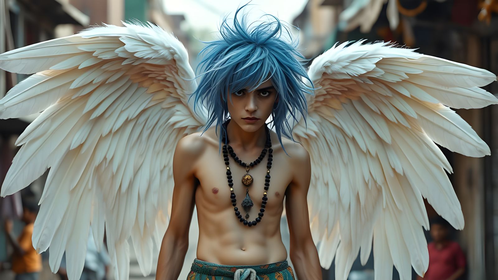 Turkish Angel in Boho Style