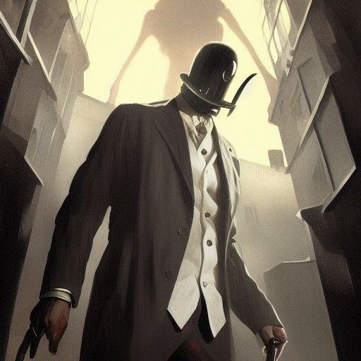 The Invisible Man: Sinister Fantasy Art