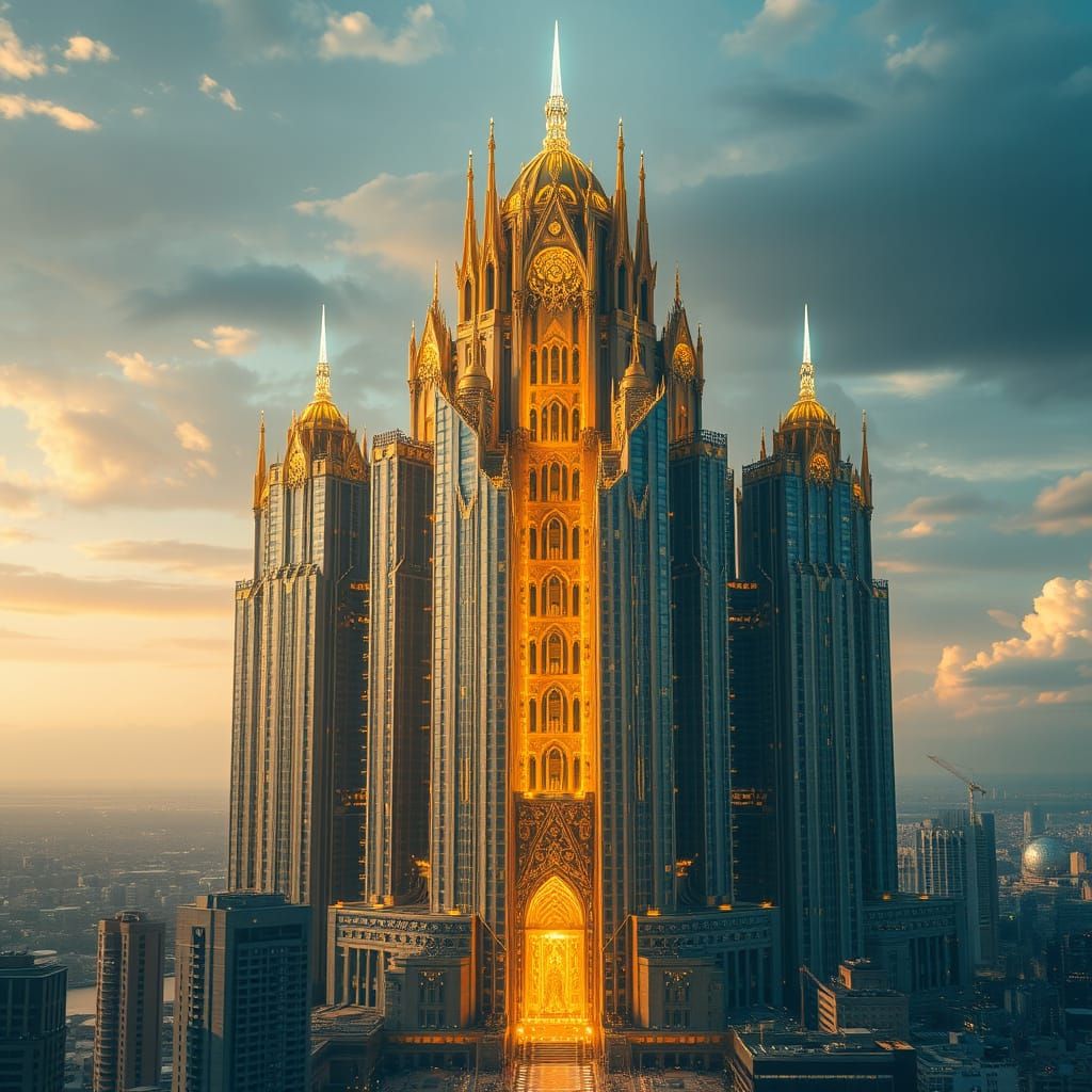 Futuristic American Cities Rebuilt with Replicator Technolog...