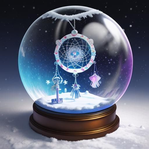 Cosmic Dreamscape of Hearts in Mixed Media