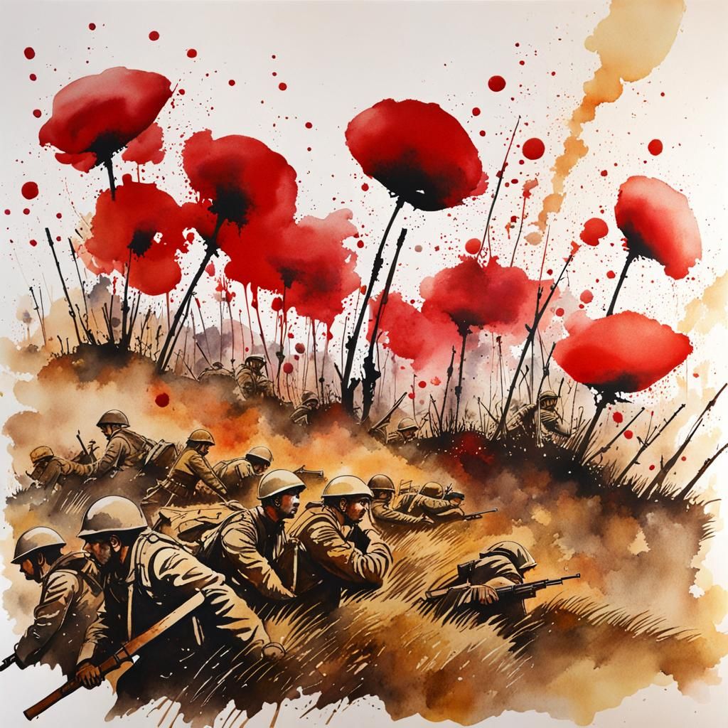 Double Exposure: Fallen Soldiers of World War I