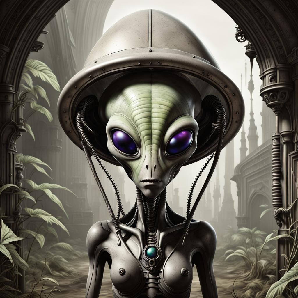 Raygun Gothic Alien: Organic Curiosity