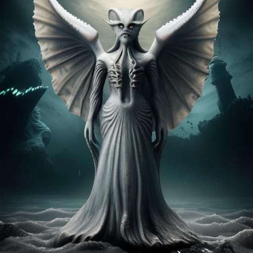 Eerie Sea Monster Emerges from Mariana Trench