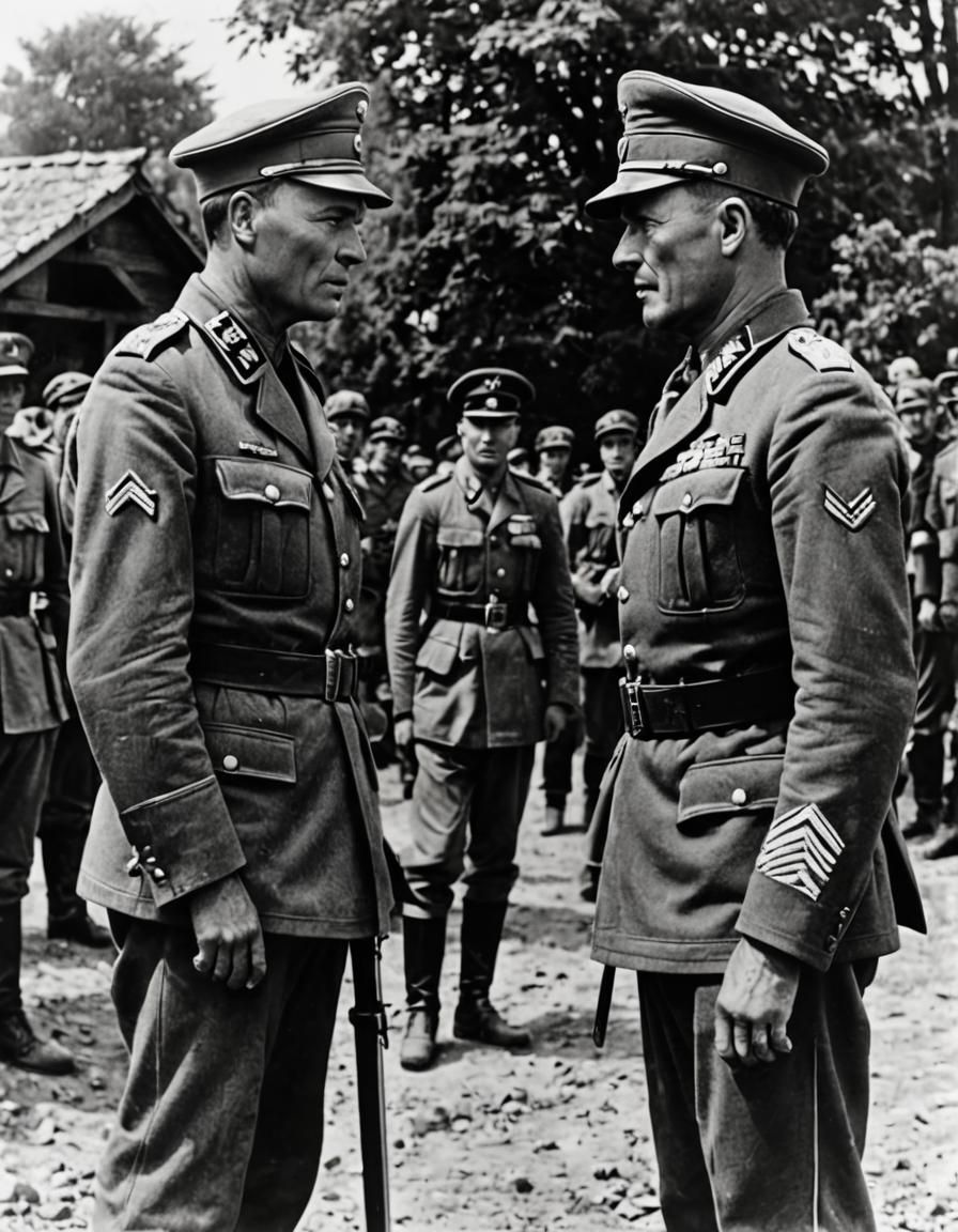 Military Commanders Discussing Strategy