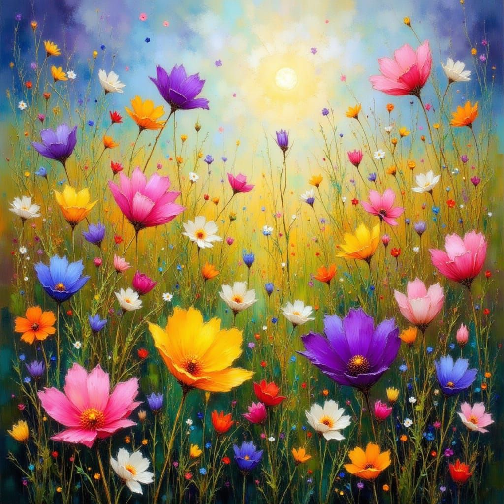 Enchanting Singing Flower Field