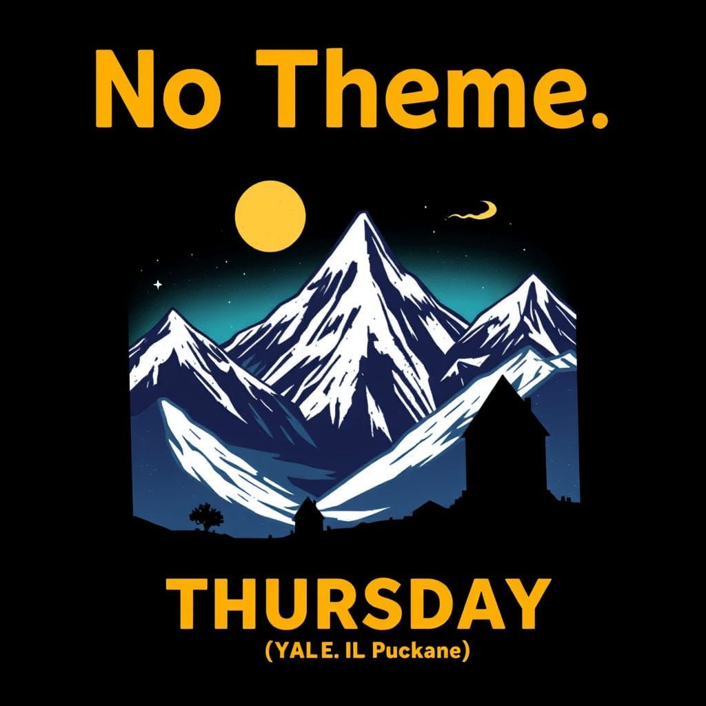 No-Theme Thursday AI Challenge Image