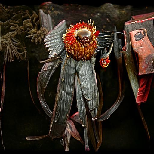 Surreal Sunflower Boyar Flies with Pool Wing