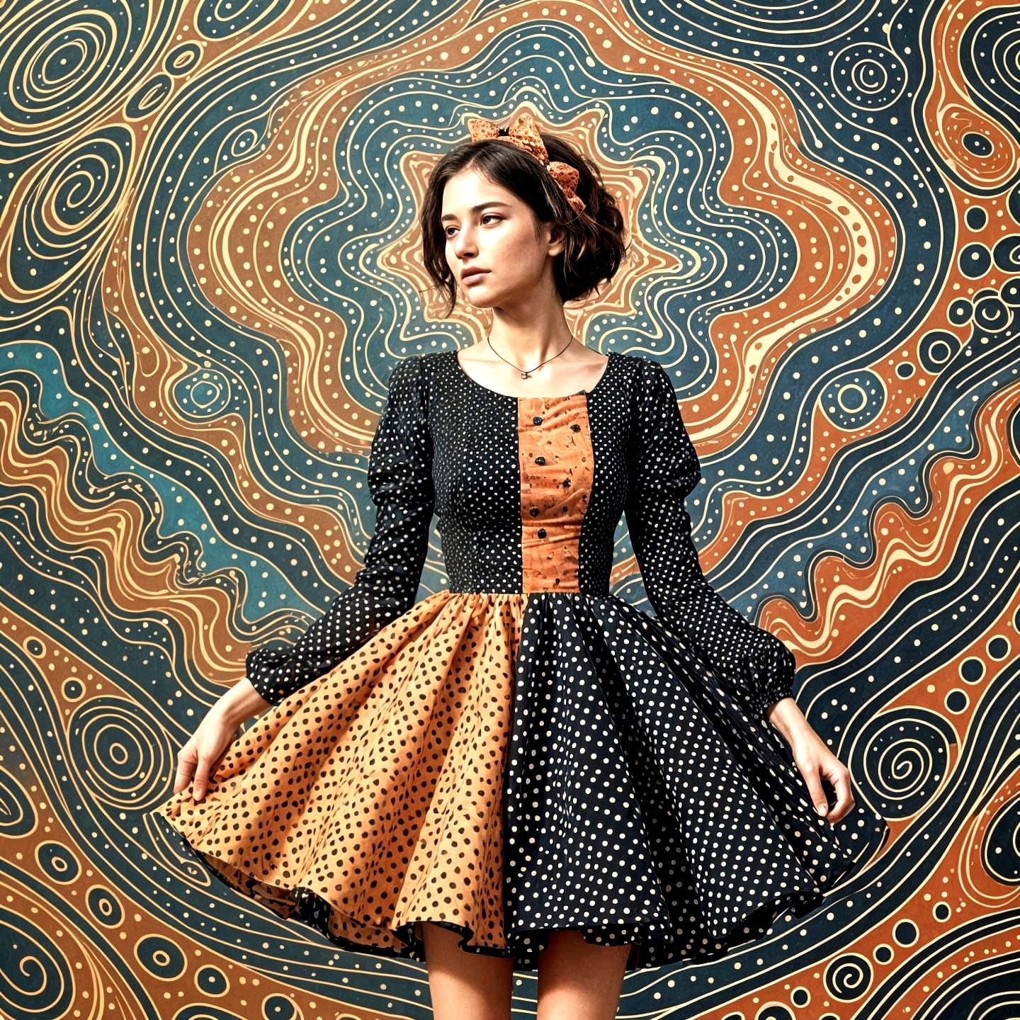 Parametric Polka Dot Pattern in Guadi Style