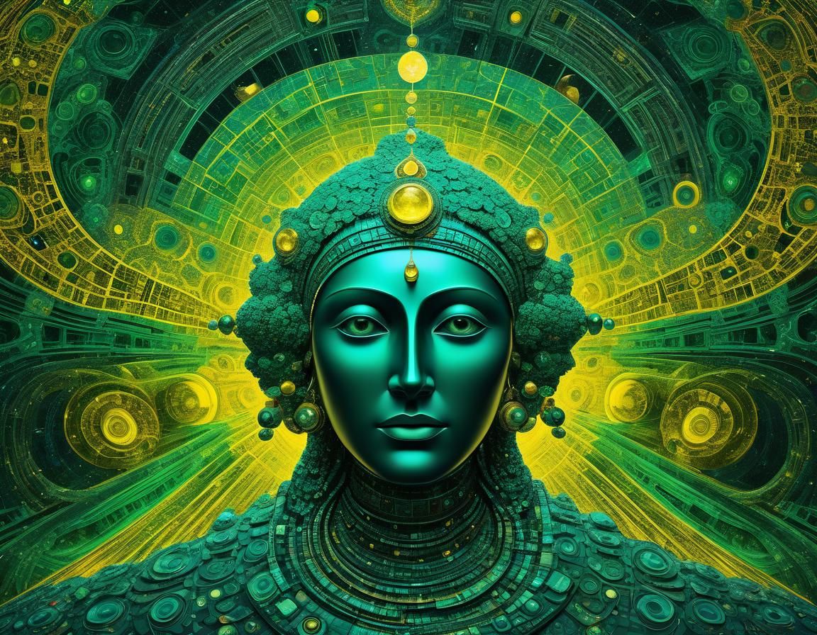 Ethereal Diversity Breakthrough: Surreal Abstract Art