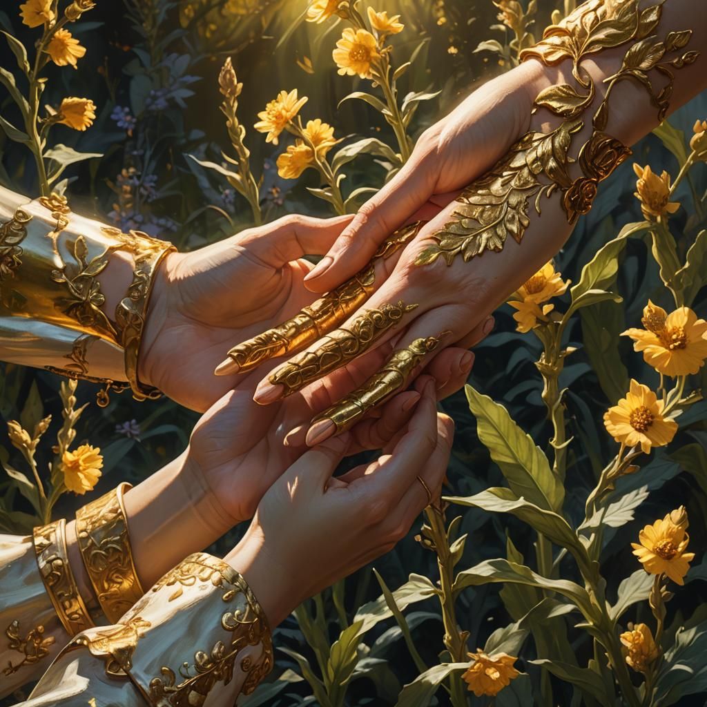 Mullein Oil Anointing: Dutch Masters Fantasy Art