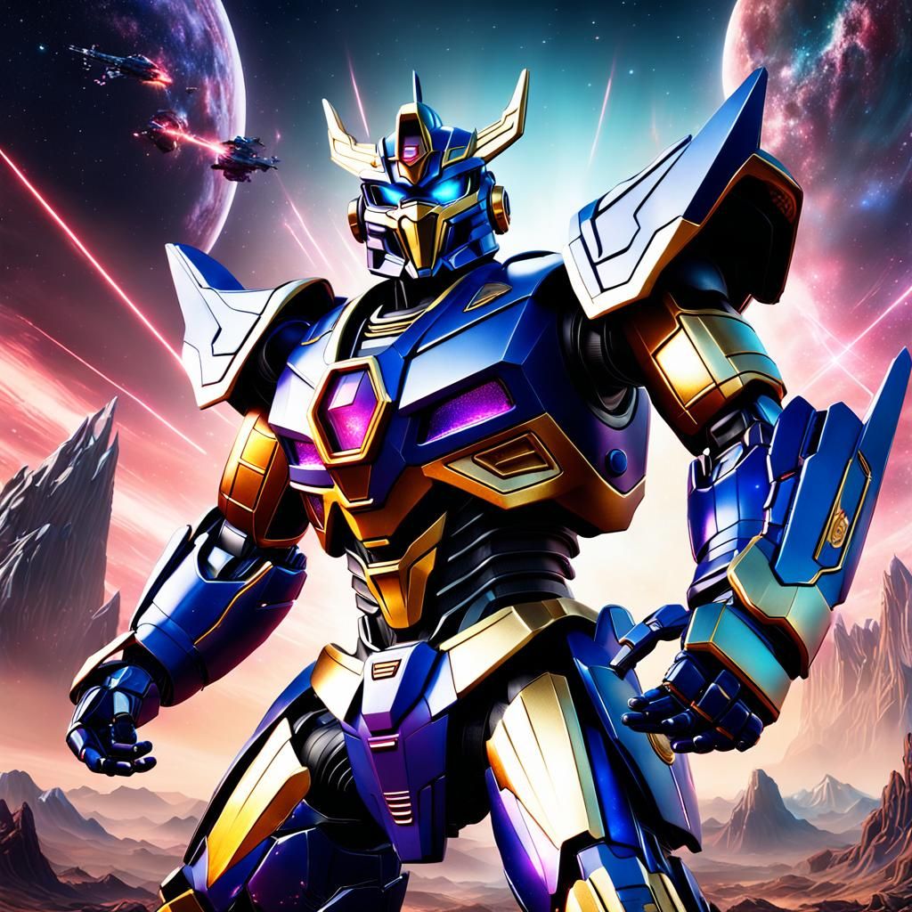 Cosmic Intergalactic Megazord: Fantasy Concept Art