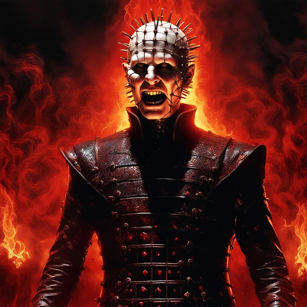 Pinhead Performs in Hell: A Digital Matte Painting