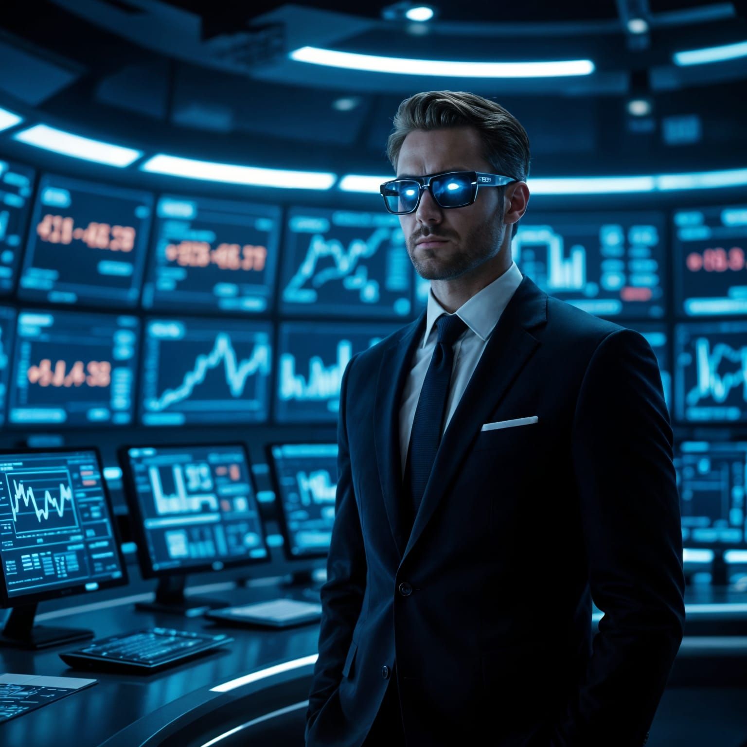 The Calculator: Supervillain of Stock Market, Hyperrealistic