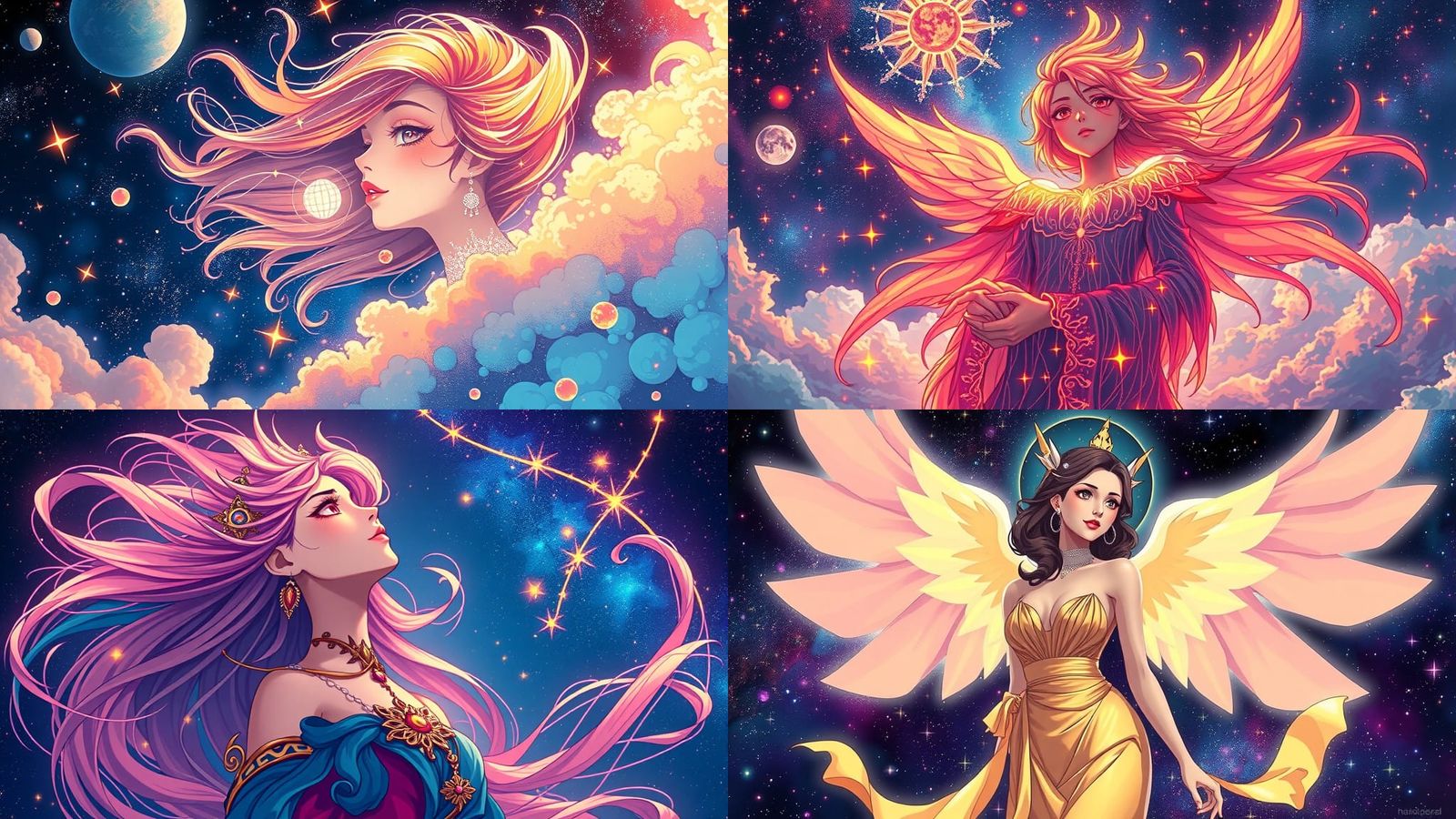 Anime Manga Scan in Cel-Shaded Style