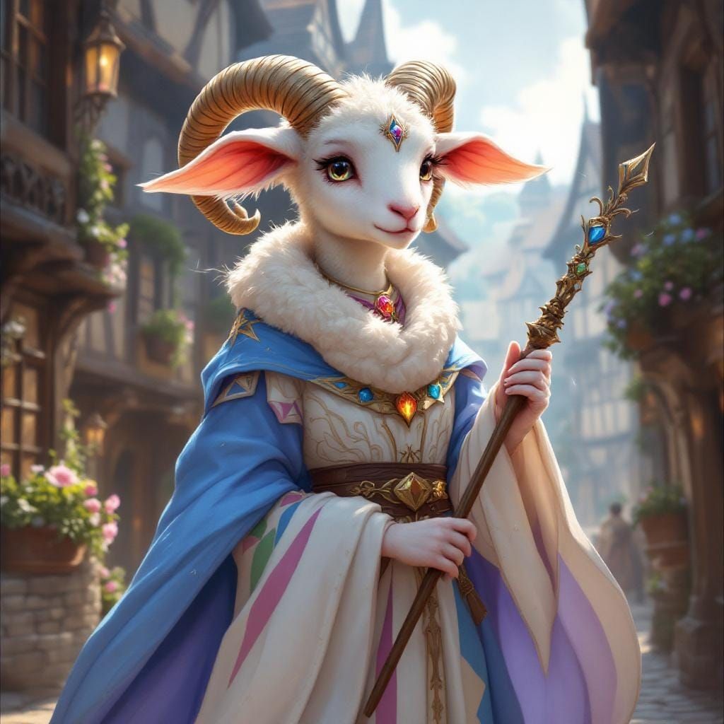 Shiya - Shy Sheep Priest of Sheyln
