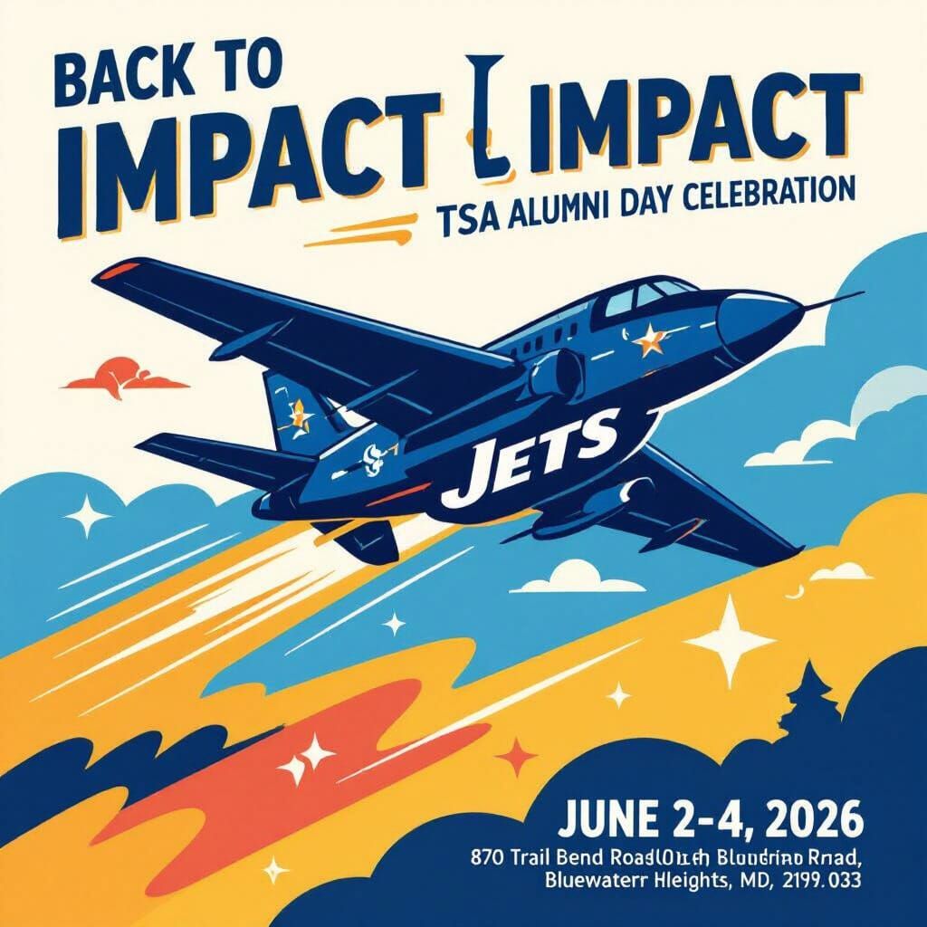 Back to Impact: TSA Alumni Day Celebration Graphic