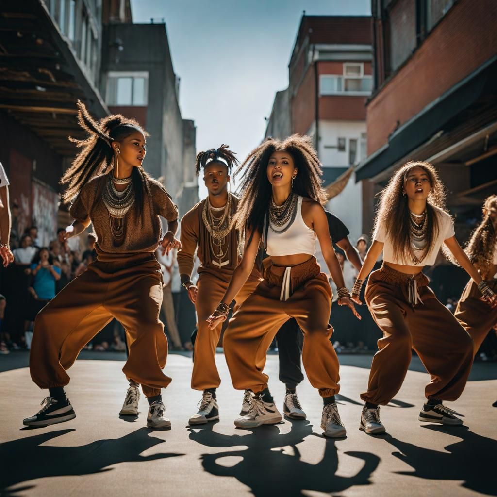 Neolithic Hip-Hop Dance-Off Scene