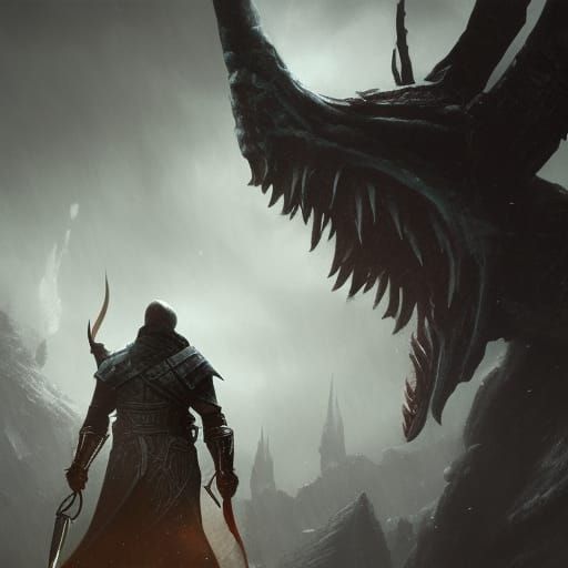 Sinister Fantasy Scene Inspired by Elder Scrolls Online