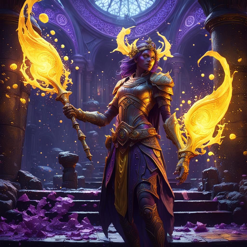 Dark Fantasy Absolution: Hyperdetailed Concept Art