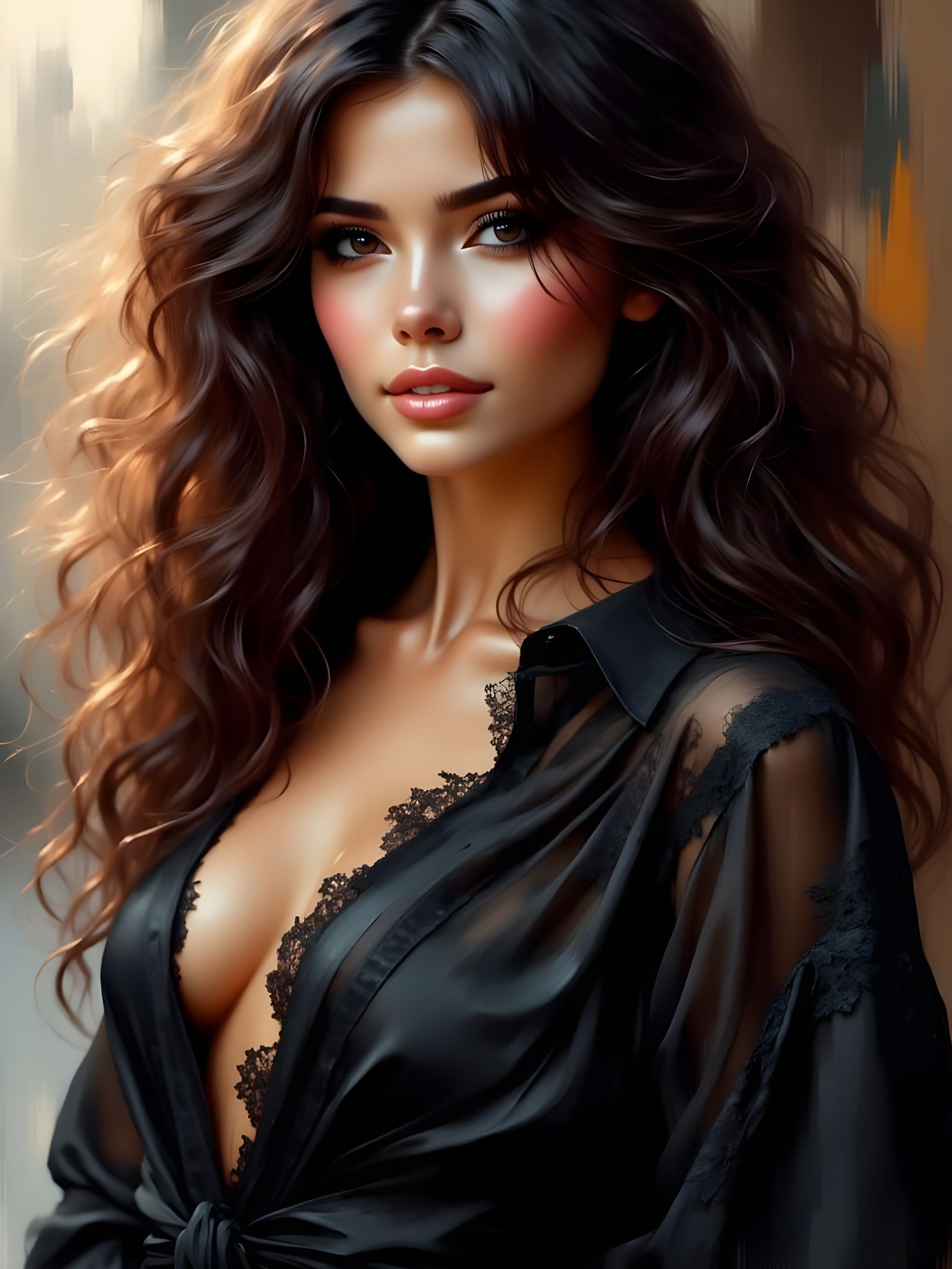 Dreamy Woman in Fantasy Art