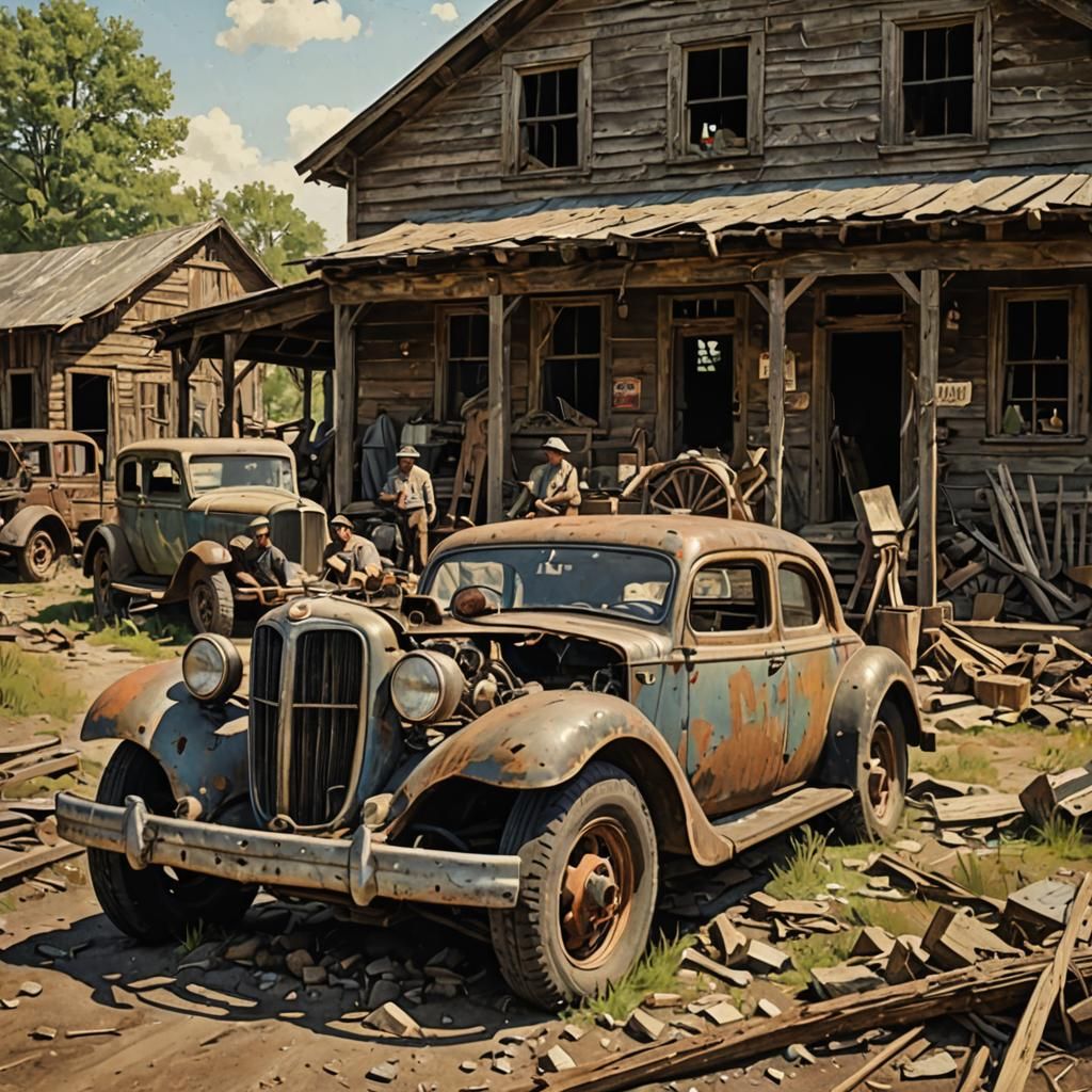 An omage to days gone by