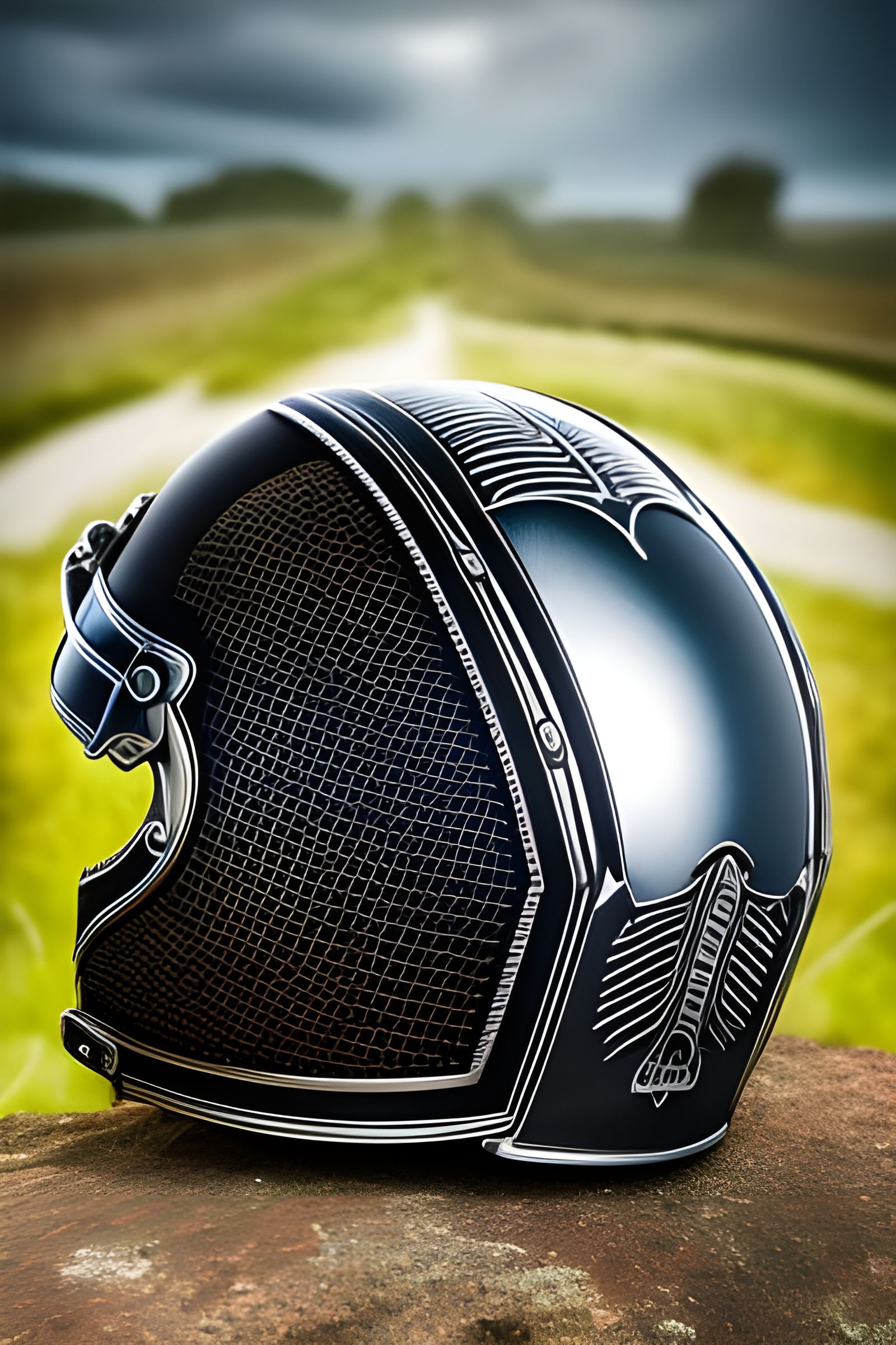 Motorcycle helmet