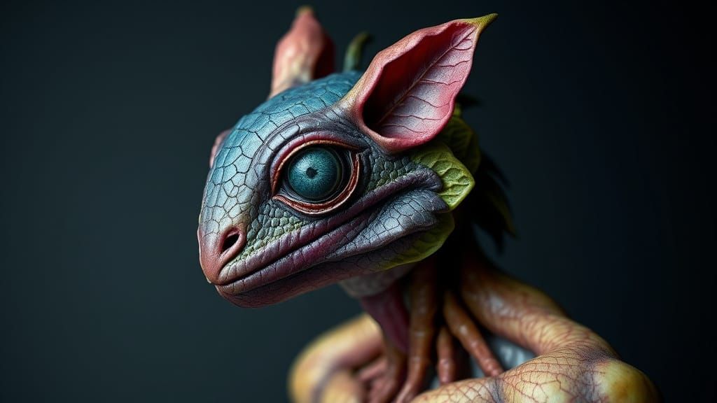 Hybrid Form in Cool Hues Masterpiece