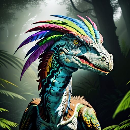 Velociraptor dino-cousin