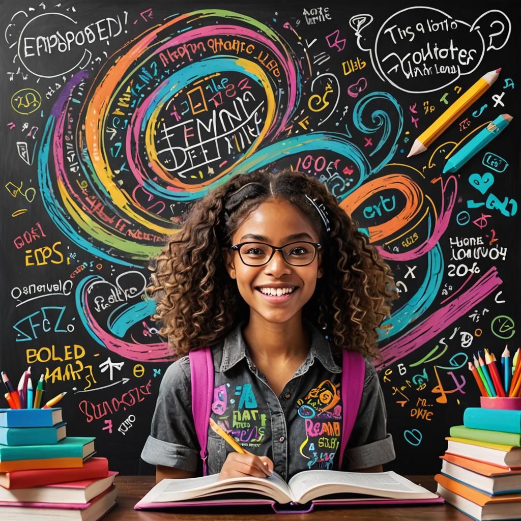 Empowered to Learn: Student Embracing a Bright Future