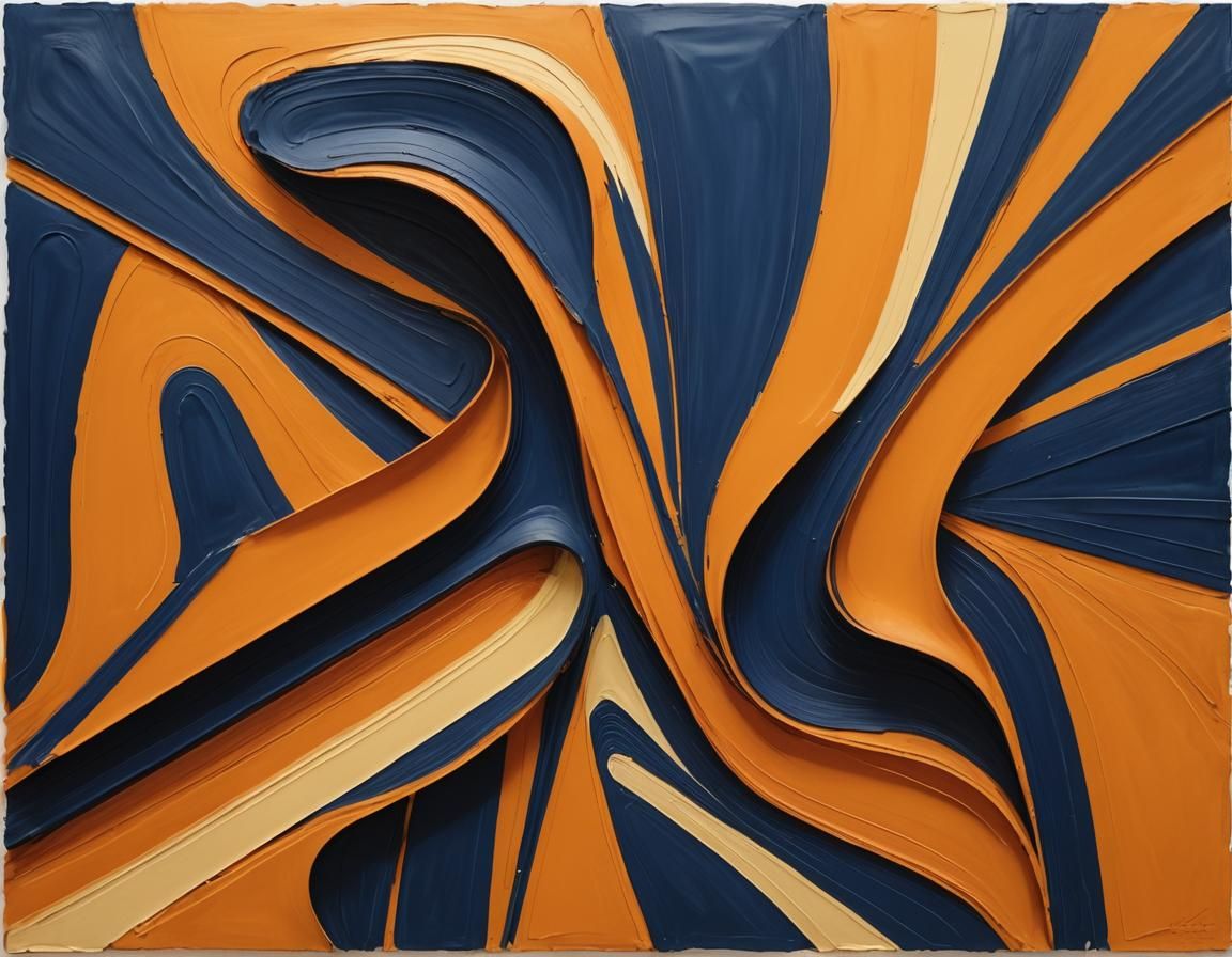 Hypermodern Rendering of Existential Melancholy in Terracott...